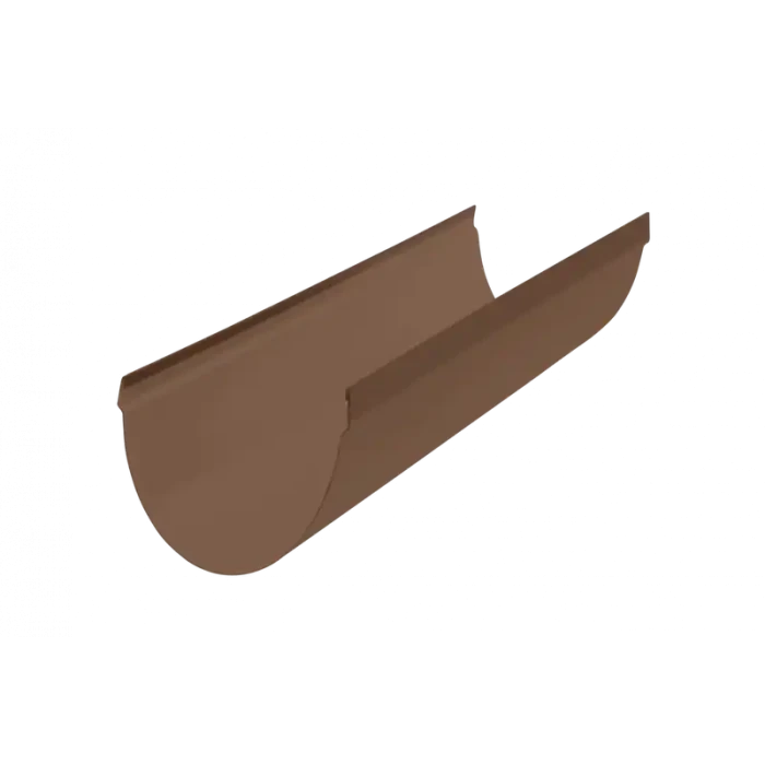 Жёлоб, ПВХ, серия Стандарт, цвет Коричнево-белый 3000