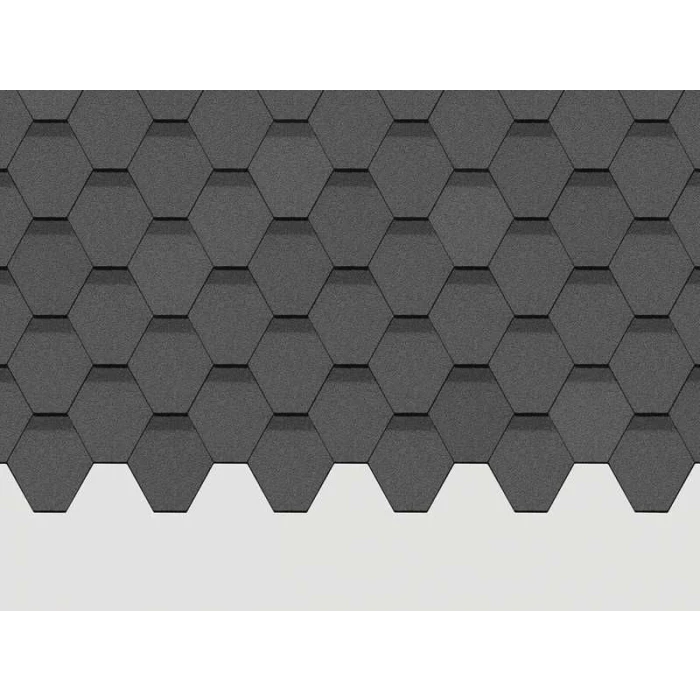 Гибкая черепица Docke STANDARD СОТА Серый