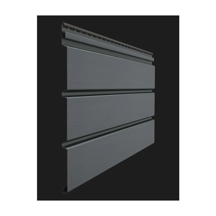 Софит Docke PREMIUM T4 сплошной, графит